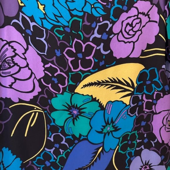 Alice and Trixie Floral Silk Dress - Picture 3 of 6